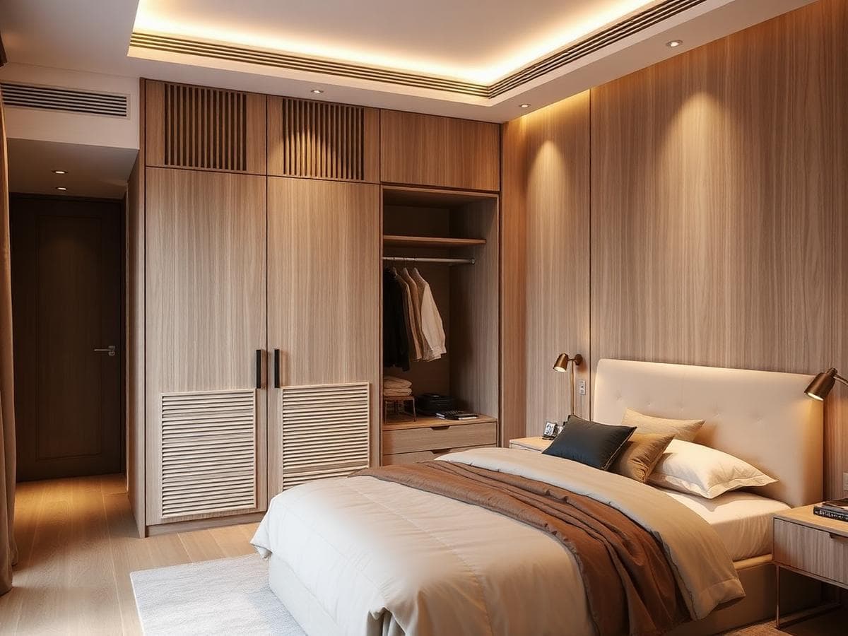 Wardrobe interior